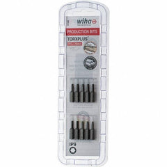 Wiha - 1/4" Drive IP9 Torx Plus Screwdriver Bit - 1" OAL, Insert Bit - Benchmark Tooling