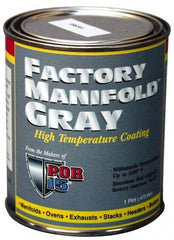 POR-15 - 1 Gal Gray Automotive Heat Resistant Paint - 1,200°F Max Temp, Comes in Can with Handle - Benchmark Tooling