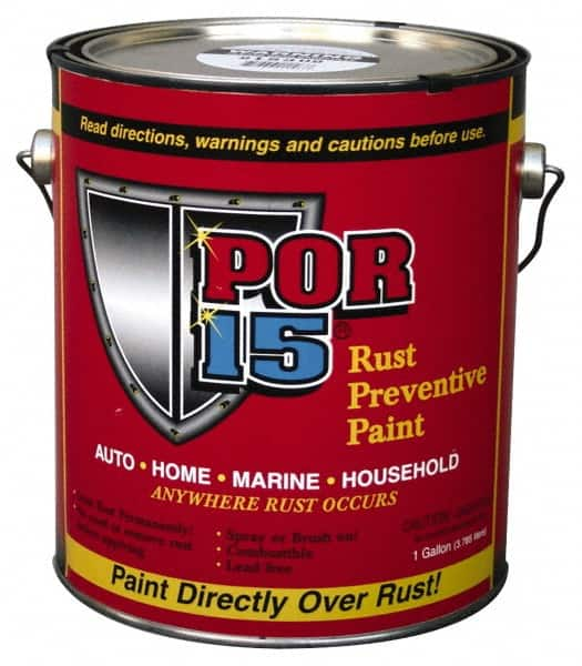 POR-15 - 5 Gal, Silver, Rust Preventative Paint - Comes in Pail - Benchmark Tooling