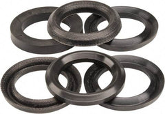 Made in USA - 1-1/4" Inside Diam x 1-7/8" Outside Diam V-Packing Set - 1" High - Benchmark Tooling