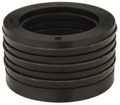 Made in USA - 1-1/2" Inside Diam x 2-1/8" Outside Diam V-Packing Set - 1-1/6" High - Benchmark Tooling