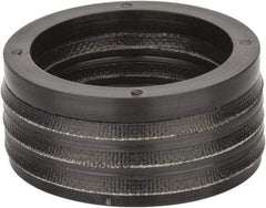 Made in USA - 1-3/4" Inside Diam x 2-1/4" Outside Diam V-Packing Set - 1" High - Benchmark Tooling