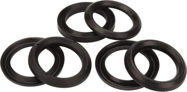 Made in USA - 1-3/4" Inside Diam x 2-1/2" Outside Diam V-Packing Set - 1-1/6" High - Benchmark Tooling