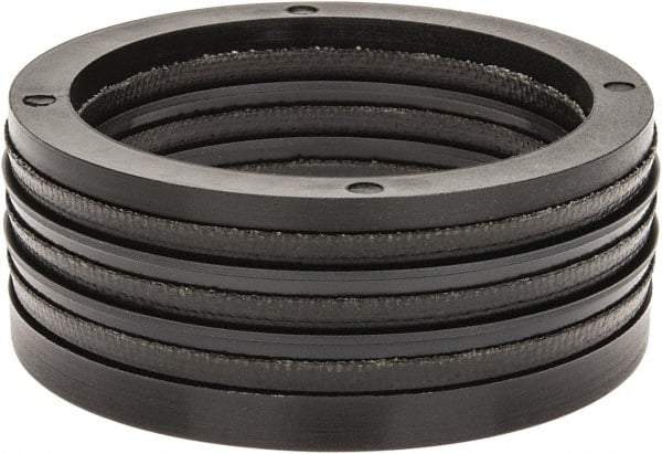 Made in USA - 2" Inside Diam x 2-1/2" Outside Diam V-Packing Set - 1" High - Benchmark Tooling