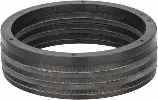 Made in USA - 3-3/4" Inside Diam x 4-3/8" Outside Diam V-Packing Set - 1" High - Benchmark Tooling