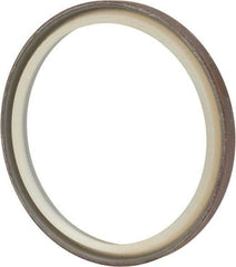 Value Collection - 3" Inside Diam x 3-1/2" Outside Diam Can Wiper - 1/3" High, Metal & Urethane - Benchmark Tooling