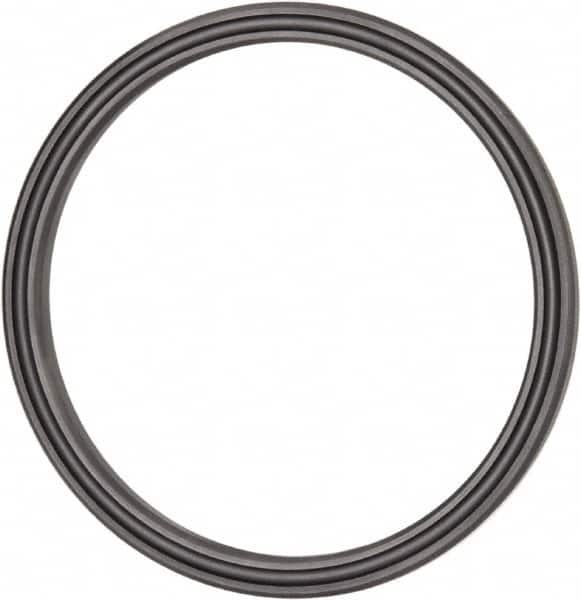 Value Collection - 3-3/4" Inside Diam x 4-1/8" Outside Diam Lip Seal Type B - 3/8" High, Polyurethane - Benchmark Tooling