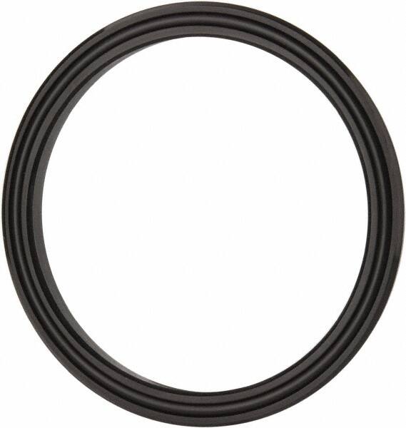 Value Collection - 3-1/4" Inside Diam x 3-3/4" Outside Diam Lip Seal Type B - 3/8" High, Polyurethane - Benchmark Tooling