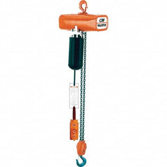 CM - 1 Ton Capacity 8 FPM Lift Speed 230V Electric Chain Hoist - Benchmark Tooling