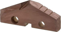 Allied Machine and Engineering - 2-5/32" Diam x 5/16" Thick, Seat Code 4, 132° Included Angle Spade Drill Insert - AM200 Coated, Cobalt, Grade Super Cobalt, Series GEN2 T-A - Benchmark Tooling