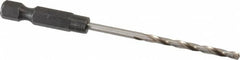 Cle-Line - 7/64" High Speed Steel, 118° Point, Hex Shank Maintenance Drill Bit - Benchmark Tooling