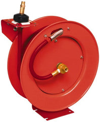 Lincoln - 50' Spring Retractable Hose Reel - Benchmark Tooling