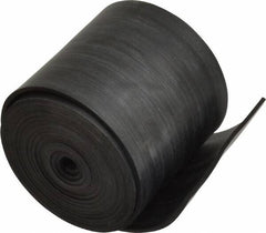 Made in USA - 1/16" Thick x 2" Wide x 60" Long, Plain Backed Buna-N Rubber Strip - Stock Length, 60 Shore A Durometer, 2,500 psi Tensile Strength, -20 to 170°F, Black - Benchmark Tooling