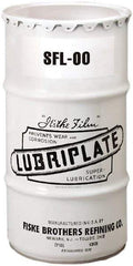 Lubriplate - 120 Lb Drum Aluminum High Temperature Grease - White, Food Grade & High/Low Temperature, 300°F Max Temp, NLGIG 00, - Benchmark Tooling