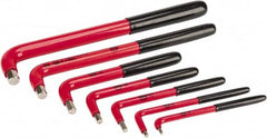 Wiha - 7 Piece Insulated L-Key Hex Key Set - Hex Range 3 to 12mm - Benchmark Tooling