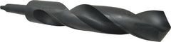 Interstate - 2-1/2", 4MT 118° Point High Speed Steel Taper Shank Drill Bit - Benchmark Tooling