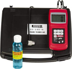 SPI - 0.1mm to 8" Measurement, 0.1mm Resolution Electronic Thickness Gage - Accurate up to 0.01mm - Benchmark Tooling