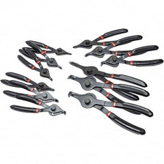 KD TOOLS - 12 Piece, Retaining Ring Pliers Set - Comes in Plastic Case - Benchmark Tooling