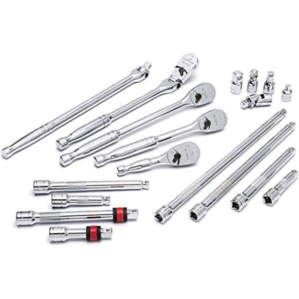 GearWrench - Socket Extension Sets Tool Type: Ratchet & Drive Tool Set Drive Size (Inch): 0.375 - Benchmark Tooling