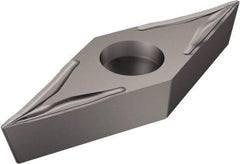 Sandvik Coromant - VBGT3303 UM Grade H13A Carbide Turning Insert - Uncoated, 35° Diamond, 3/8" Inscr Circle, 3/16" Thick, 0.1mm Corner Radius - Benchmark Tooling
