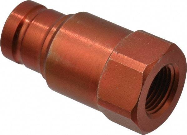 Value Collection - 3/8 NPTF Steel Hydraulic Hose Male Flush Face Coupler - Benchmark Tooling