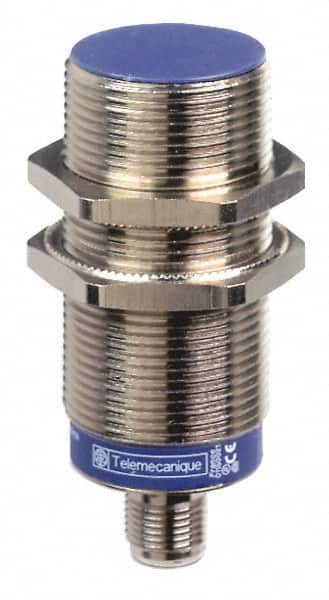 Telemecanique Sensors - NC, NC, 15mm Detection, Cylinder Shielded, Inductive Proximity Sensor - 2 Wires, IP67, IP69K, 24 to 240 VAC/VDC, M30x1.5 Thread, 2.87 Inch Long - Benchmark Tooling