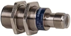 Telemecanique Sensors - NPN, NC, 5mm Detection, Cylinder Shielded, Inductive Proximity Sensor - 3 Wires, IP67, IP69K, 12 to 24 VDC, M18x1 Thread, 50mm Long x 0.71 Inch Wide - Benchmark Tooling