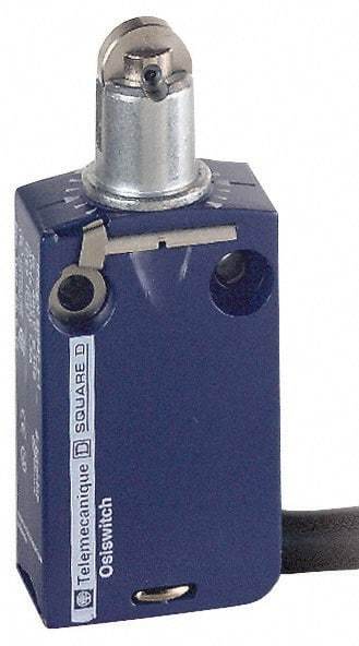 Telemecanique Sensors - SPDT, NC/NO, 240 VAC, 250 VDC, Removable Cable Terminal, Roller Plunger Actuator, General Purpose Limit Switch - 1, 2, 6, 12, 13, 4X, 6P NEMA Rating, IP66, IP67, IP68 IPR Rating - Benchmark Tooling