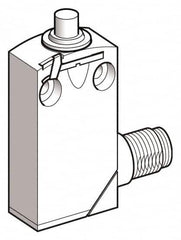 Telemecanique Sensors - SPCO, 2NC/2NO, 240 VAC, 250 VDC, Screw Terminal, End Plunger Actuator, General Purpose Limit Switch - 1, 2, 6, 12, 13, 4X, 6P NEMA Rating, IP66, IP67, IP68 IPR Rating - Benchmark Tooling