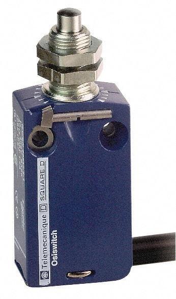 Telemecanique Sensors - SPDT, NC/NO, 240 VAC, 250 VDC, Removable Cable Terminal, End Plunger Actuator, General Purpose Limit Switch - 1, 2, 6, 12, 13, 4X, 6P NEMA Rating, IP66, IP67, IP68 IPR Rating - Benchmark Tooling