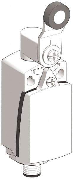 Telemecanique Sensors - SPDT, NC/NO, 240 VAC, 250 VDC, Screw Terminal, Roller Lever Actuator, General Purpose Limit Switch - 1, 2, 4, 6, 12, 13 NEMA Rating, IP66, IP67 IPR Rating - Benchmark Tooling