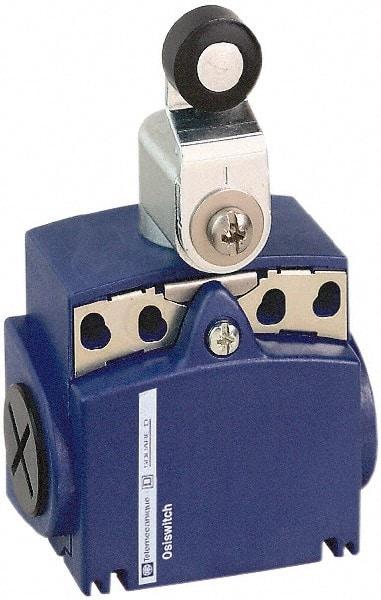 Telemecanique Sensors - SPDT, NC/NO, 240 VAC, 250 VDC, Screw Terminal, Roller Lever Actuator, General Purpose Limit Switch - 1, 2, 4, 6, 12, 13 NEMA Rating, IP66, IP67 IPR Rating - Benchmark Tooling