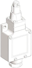 Telemecanique Sensors - SPDT, NC/NO, 240 VAC, 250 VDC, Screw Terminal, Roller Plunger Actuator, General Purpose Limit Switch - 1, 2, 4, 6, 12, 13, 6P NEMA Rating, IP66 IPR Rating - Benchmark Tooling