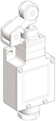 Telemecanique Sensors - DP, NC/NO, 240 VAC, Screw Terminal, Roller Plunger Actuator, General Purpose Limit Switch - IP66 IPR Rating - Benchmark Tooling