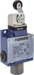 Telemecanique Sensors - SPDT, NC/NO, 240 VAC, 250 VDC, Screw Terminal, Roller Lever Actuator, General Purpose Limit Switch - 1, 2, 4, 6, 12, 13, 6P NEMA Rating, IP66 IPR Rating - Benchmark Tooling