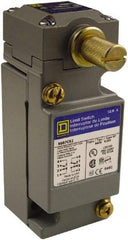 Square D - DPDT, 2NC/2NO, 600 Volt Screw Terminal, Rotary Head Actuator, General Purpose Limit Switch - 1, 2, 4, 6, 12, 13, 6P NEMA Rating, IP67 IPR Rating - Benchmark Tooling