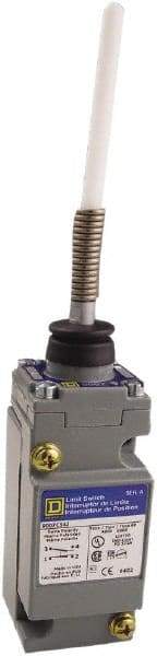 Square D - SPDT, NC/NO, 600 Volt Screw Terminal, Cat Whisker Actuator, General Purpose Limit Switch - 1, 2, 4, 6, 12, 13, 6P NEMA Rating, IP67 IPR Rating - Benchmark Tooling