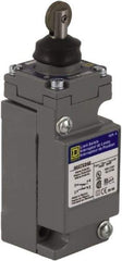 Square D - SPDT, NC/NO, 600 VAC at 1.20 Amp, 600 VDC at 0.10 Amp, Screw Terminal, Roller Plunger Actuator, General Purpose Limit Switch - 1, 2, 4, 6, 12, 13, 6P NEMA Rating, IP66 IPR Rating - Benchmark Tooling