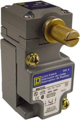 Square D - SPDT, NC/NO, Multiple VAC Levels, Screw Terminal, Rotary Head Actuator, General Purpose Limit Switch - 1, 2, 4, 6, 12, 13, 6P NEMA Rating, IP66 IPR Rating - Benchmark Tooling