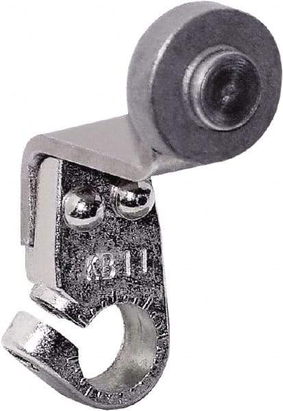 Square D - 1-1/2 Inch Long, 3/4 Inch Diameter, Cast Zinc Body, Limit Switch Operator - 1/4 Inch Face Width, Iron Roller, For Use with Limit Switches - Benchmark Tooling