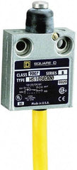 Square D - SPDT, NC/NO, 240 VAC, Prewired Terminal, Plunger Actuator, General Purpose Limit Switch - 1 NEMA Rating, IP20 IPR Rating, 18 Ounce Operating Force - Benchmark Tooling