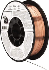 Welding Material - ER70S-6, 0.03 Inch Diameter, Carbon Steel MIG Welding Wire - 11 Lb. Roll - Exact Industrial Supply