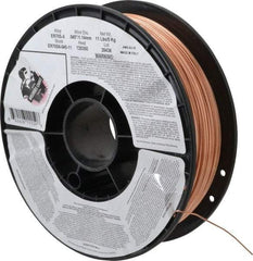 Welding Material - ER70S-6, 0.045 Inch Diameter, Carbon Steel MIG Welding Wire - 11 Lb. Roll - Exact Industrial Supply