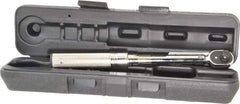 CDI - 3/8" Drive Micrometer Torque Wrench - 4 N/m to 22 N/m Torque, 10-5/32" OAL, 0.12 N/m Graduation, Ratcheting with Reverse Lever Head - Benchmark Tooling