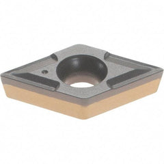 Iscar - DCMT2-0 Grade IC8250 Carbide Turning Insert - TiCN/Al2O3/TiN Finish, 55° Diamond, 1/4" Inscr Circle, 3/32" Thick, 0.0079" Corner Radius - Benchmark Tooling