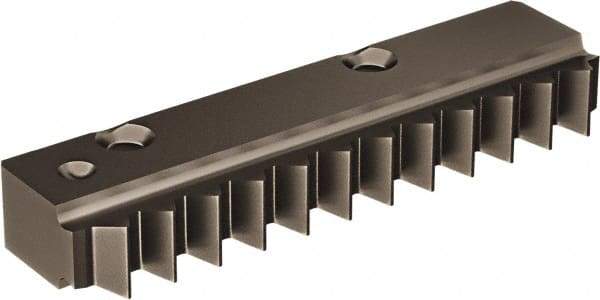 Vargus - 11.50 TPI, Internal/External Thread, NPT Standard, R25EI VTX Grade Thread Mill Insert - Carbide, TiAlN Coating - Benchmark Tooling