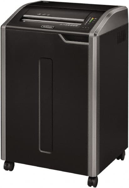 FELLOWES - 7/32" Strip, 38 Sheet Strip Cut Commercial Shredder - 20" Long x 25" Wide x 37-1/4" High, Level 2 Security, 35 Gal Wastebasket - Benchmark Tooling