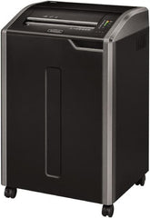 FELLOWES - 7/32" Strip, 38 Sheet Strip Cut Commercial Shredder - 20" Long x 25" Wide x 37-1/4" High, Level 2 Security, 35 Gal Wastebasket - Benchmark Tooling