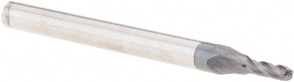 Made in USA - Ball End Mill - - Exact Industrial Supply