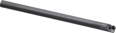 Kennametal - 0.285" Min Bore Diam, 4" OAL, 1/4" Shank Diam, CCBI Indexable Boring Bar - 2-1/2" Max Bore Depth, CDC Insert, Screw Holding Method - Benchmark Tooling